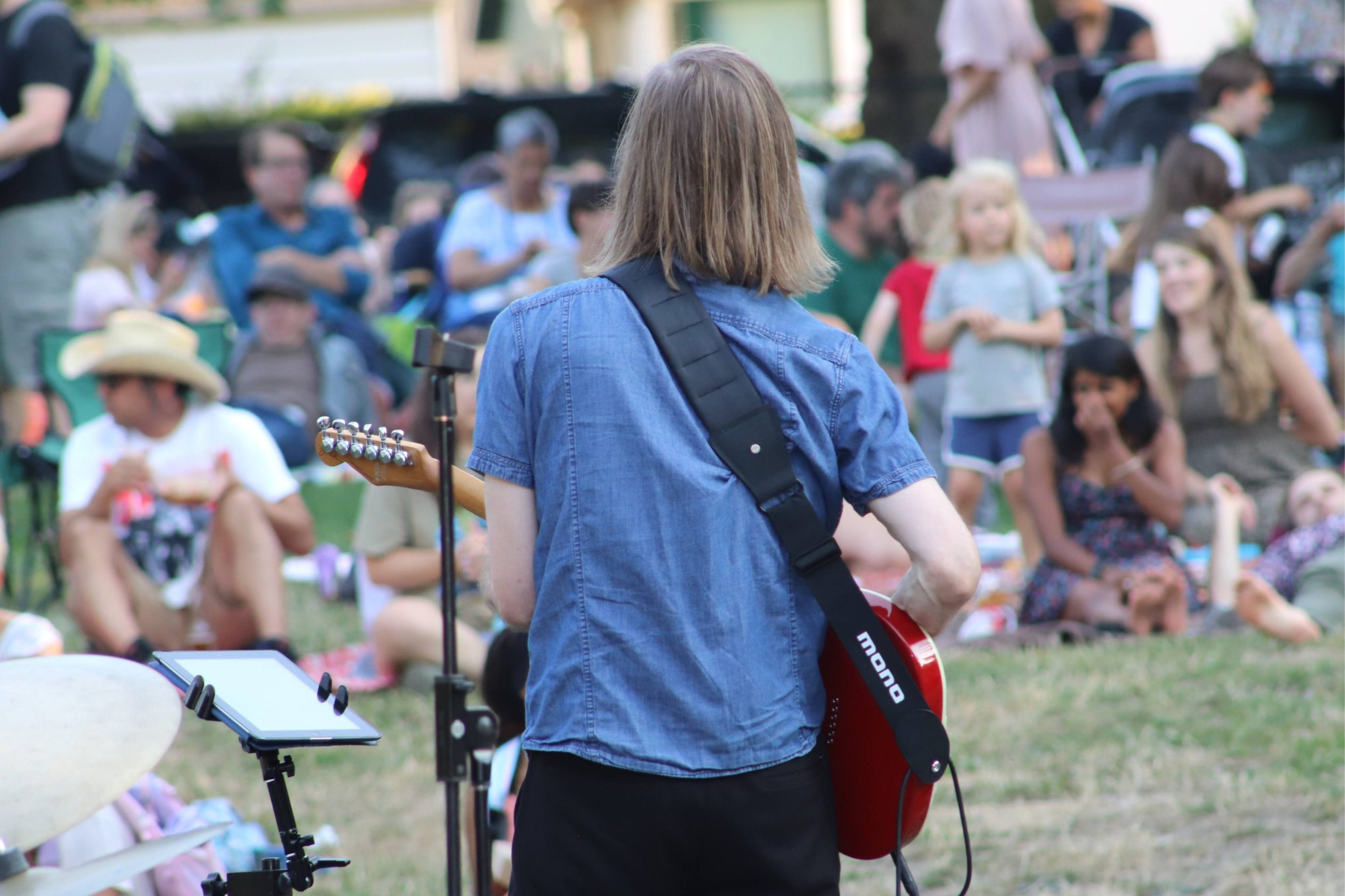 Live music in the playfield